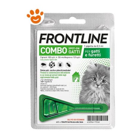 Frontline Combo Spot on per Gattini  - Frontline Combo Spot on per Gattini - Confezione da 1 Pipetta