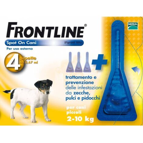 FRONTLINE SPOT-ON 02-10 KG CANI PICCOLI 3+1 PIPETTE