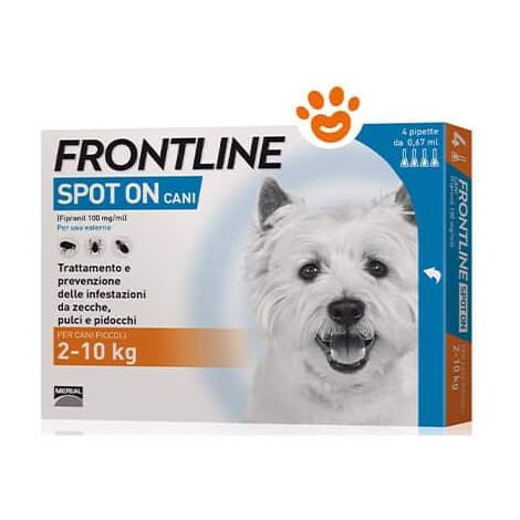MERIAL Frontline Combo Cani da 2-10 kg - Antiparassitario - 3 pipette