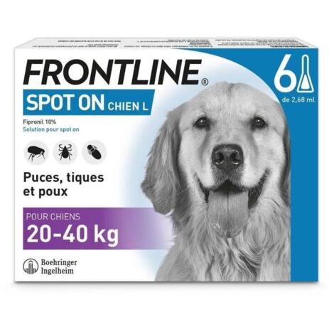 FRONTLINE SPOT ON CN (20-40KG) L 6 PIP 1180