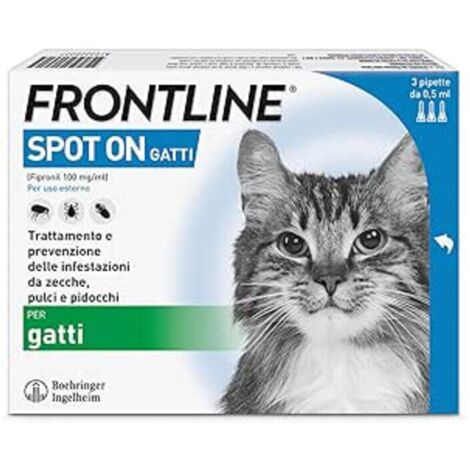 FRONTLINE SPOT-ON GATTI 3 PIPETTE