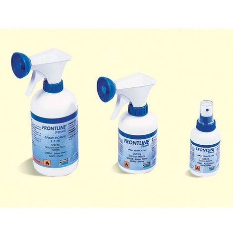 FrontLine spray antiparasitaires pour chien et chat Désignation : FrontLine spray antiparasitaires | Conditionnement : 100 ml Merial 4513