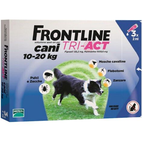 Frontline Tri-Act 10-20 Kg 3 Pipette