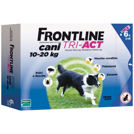 Frontline Tri-Act 10-20 Kg 6 Pipette Off. Speciale