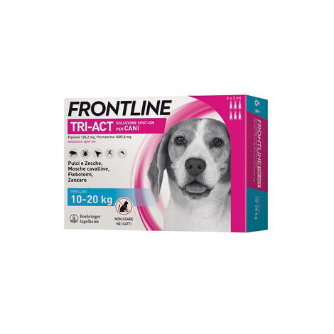 FRONTLINE TRI-ACT 10-20 KG 6 PIPETTE OFF. SPECIALE- FRONTLINE- 1,0 pz