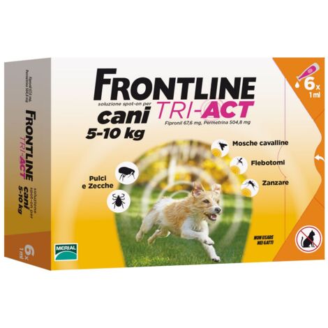 FRONTLINE TRI-ACT KG. 5-10 (6P) OFF.SPECIALE FRONTLINE PZ 1,0