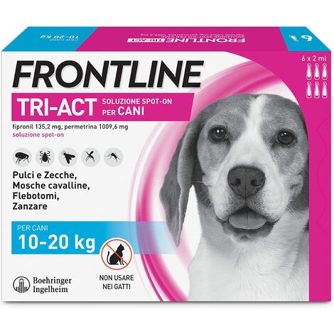 FRONTLINE TRI-ACT SPOT-ON PER CANI "M"  - iIN CONF. DA 6 PZ - FERR 438209