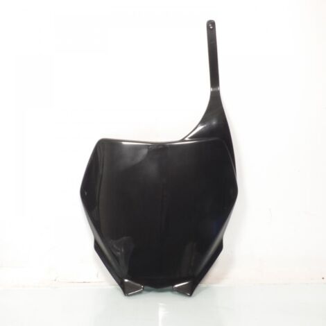 Frontnummernschild UFO schwarz für Motorrad Yamaha 125 YZ, neu
