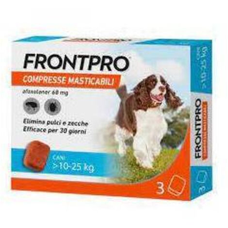 Frontpro Compressa Masticabile Cani 10-25 Kg 3 Pz