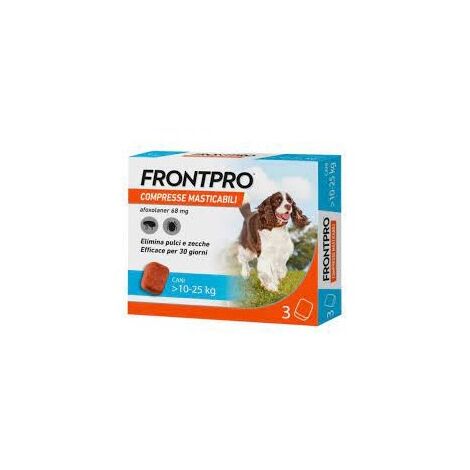 FRONTPRO COMPRESSA MASTICABILE CANI 10-25 KG 3 PZ