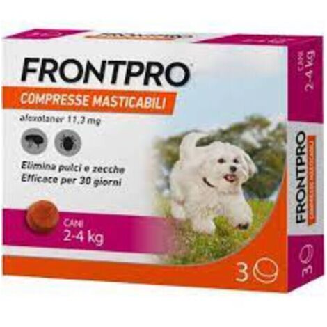 FRONTPRO COMPRESSA MASTICABILE CANI 2 - 4 KG 3 PZ