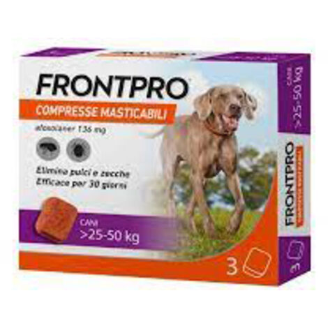 FRONTPRO COMPRESSA MASTICABILE CANI 25-50 KG 3 PZ- 1,0 pz
