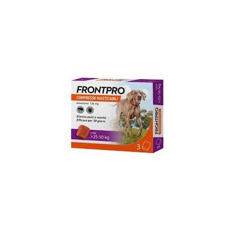 FRONTPRO COMPRESSA MASTICABILE CANI 25-50 KG 3 PZ