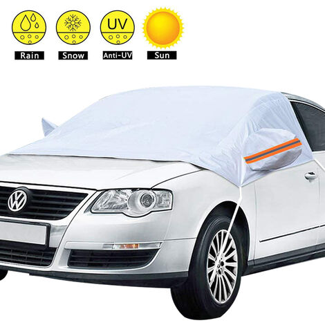 Favoto Auto Sonnenschutz Frontscheibe Windschutzscheiben Abdeckung  Magnetische Faltbare Autoscheibenabdeckung Eisschutz Frontscheibenabdeckung