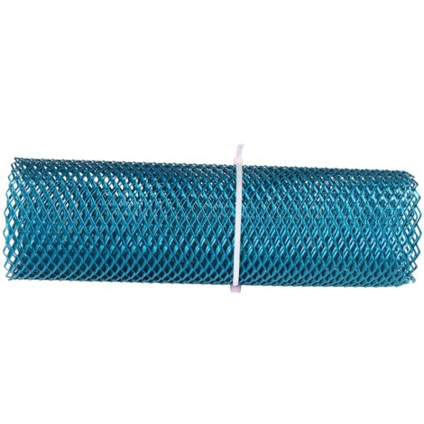 Frontstoßstangengrill aus Aluminium mit stabiler Struktur, blauem rautenförmigem Gitter, universell kompatibel mit Autokühlern - [Stoßstangengrill] [Manomoto] [Modell CC-A19] [Blaues rautenförmiges Al