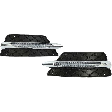 Frontstoßstangengrill-Formteil, LED-Nebelscheinwerfer, Tagfahrlicht, Nebelscheinwerfer für W204 C- 2012–2014, Drl 2