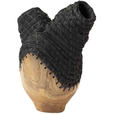 Frorero Fibra Natural Madera 20X17X33 Cm