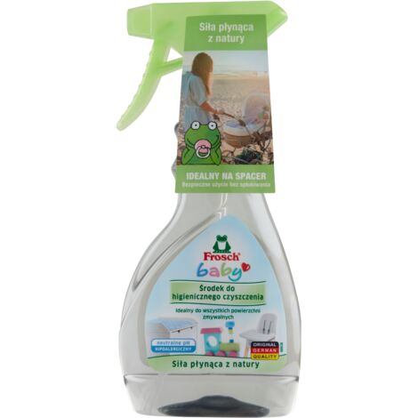 FROSCH Baby - Flüssigkeit zur hygienischen Reinigung von Oberflächen für Kinder (300ml)