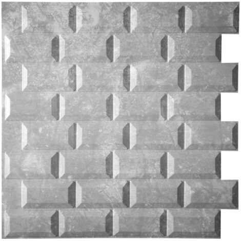 FROST - Panneau per mural in PVC a relief 3D - 59,5 cmX56 cm