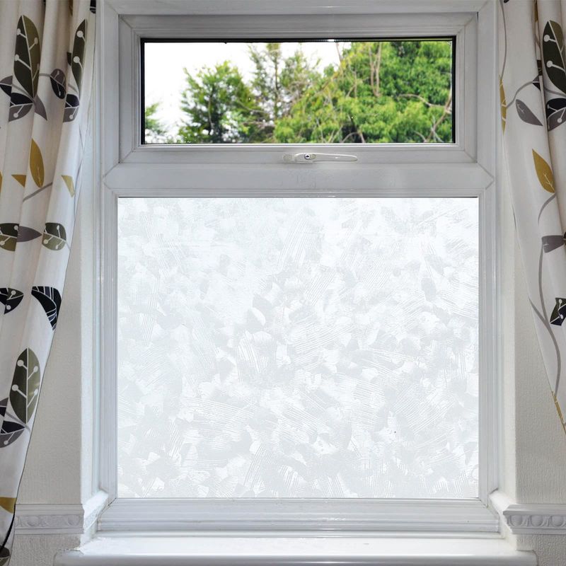 Fablon - Frosted Self Adhesive Window Film 2 m x 67.5 cm Vinyl Bathroom Kitchen