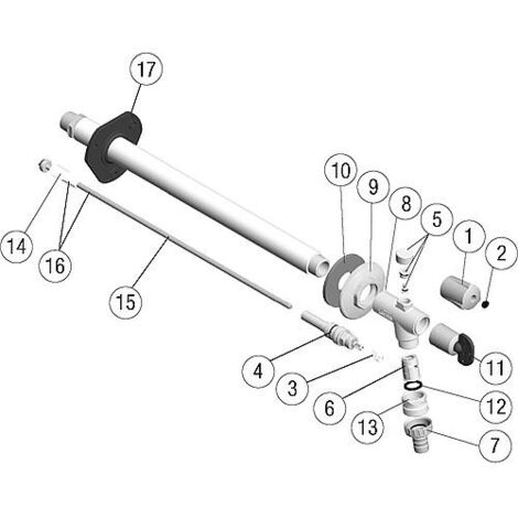 FROSTI-PLUS Kit de fixation pour FROSTI-PLUS DN15/20