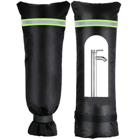 Frostschutz für Außenwasserhähne, 2er-Pack, 71 x 38 cm, Winterschutz gegen Frost, wasserdichte Schutzhüllen für Gartenzapfstellen