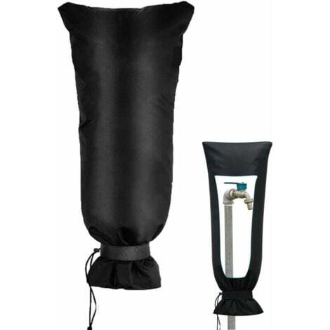 ALOVEZ Frostschutz für Außenwasserhähne, Schutzhülle für Außenwasserhähne, Frostschutz-Wasserhahnabdeckung, Wintergarten-Wasserhahnabdeckung, Frostschutz, Schneeregen, Frostschutz (70 x 38 cm)