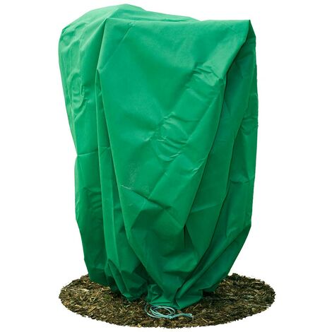 Frostschutzhaube 80g/m² 155cmx150cm Winterschutz Frostschutzvlies grün
