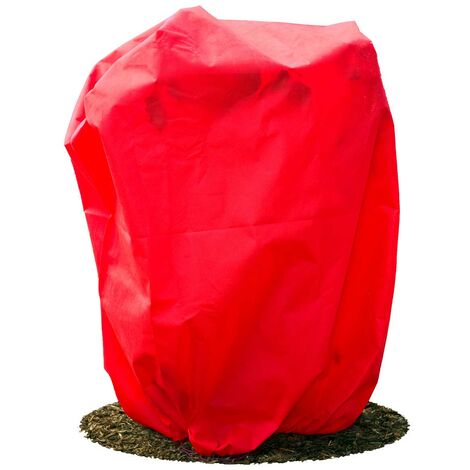 Frostschutzhaube 80g/m² 155cmx150cm Winterschutz Frostschutzvlies rot