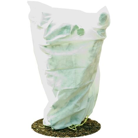Frostschutzhaube 80g/m² 155cmx150cm Winterschutz Frostschutzvlies weiß