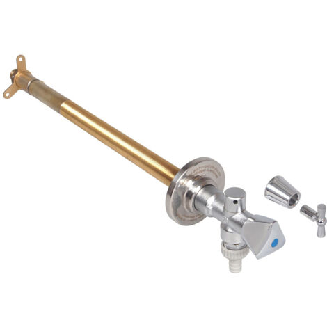 Frostsichere Außenarmatur mit 1/2" L= max 420mm ablängbar