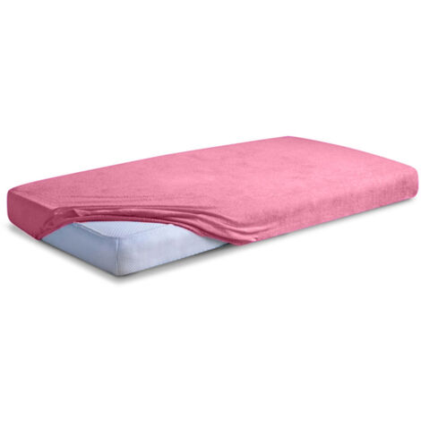 FROTTE CLASSIC drap avec élastique 150x190, 160x200x20, rose10, MATEX
