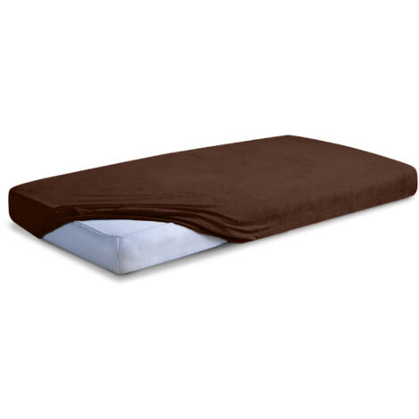 FROTTE CLASSIC plaque avec caoutchouc 150x190, 160x200x20, marron18, MATEX