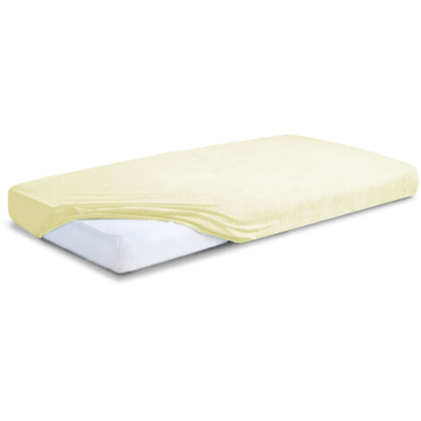 FROTTE PREMIUM Platte mit Gummi 110x190, 120x200x20, Creme03, MATEX