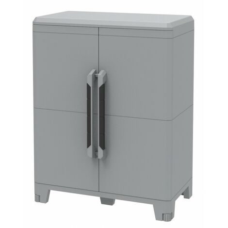Frottee platzsparender Resinschrank 78 x 43 x 101 h