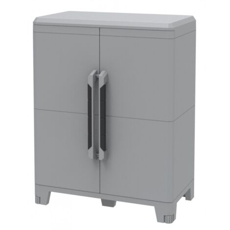 Frottee platzsparender Resinschrank 78 x 43 x 101 h