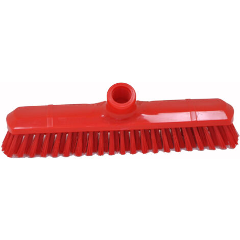Frottoir 290 Mm, Fibre Polyester Couleur Rouge - L2G