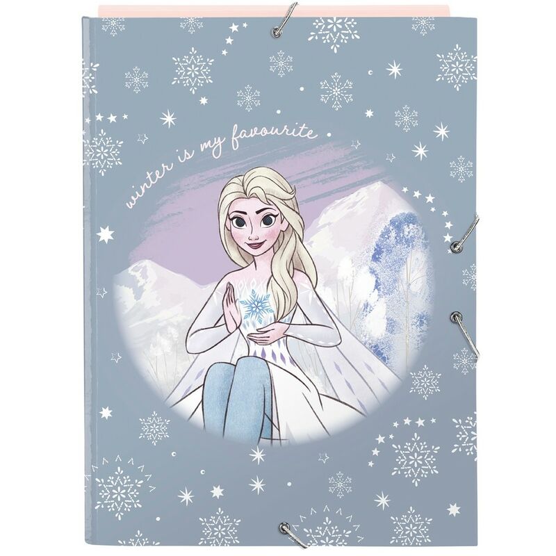 

Carpeta Magical Seasons Gris A4 - Frozen