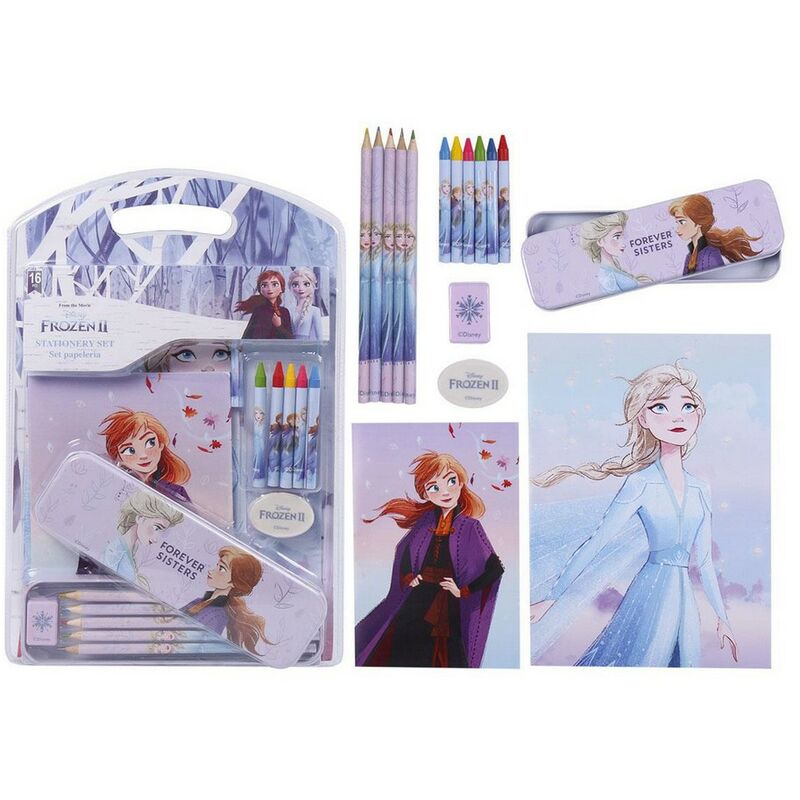 

Set de Papelería Lila (16 pcs) - Frozen