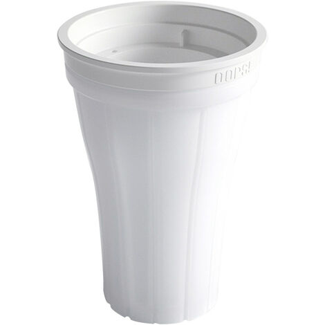 Frozen Squeeze Cooler Mug 150 ml Tasse à smoothie anti-éclaboussures pour la fabrication de crème glacée Summer DIY Smoothie Mug Cooling Maker Cup Freeze Mug Home Milkshake Juice Mug (Blanc)