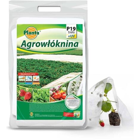 Frühjahrs-Agrotextil P19 weiß 1,1 x 20 m Planta