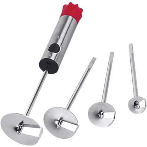 Fruit Corer Gemüse Drill Veggie Drill Vegetable Corer Gemüse Spiralschneider Hand Mit Vier Bohraufsätzen Aus Edelstahl Für Vegetable Fruit