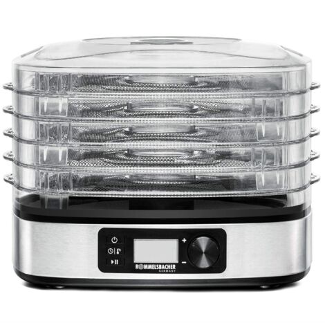Fruit mushroom dryer da 350 350w lcd timer 5rack