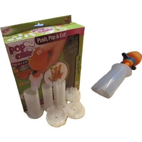 Fruit Shape Cutter Pop Chef - Vegetable Food Heart Star Circle Cut