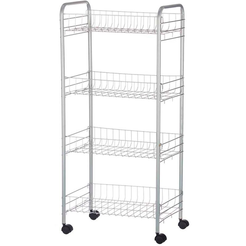 San Ignacio - Fruits et légumes 4 niveaux roulettes métal collection kinvara