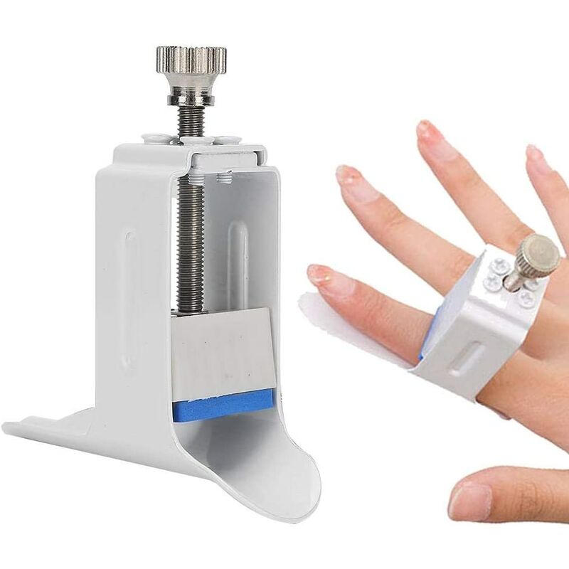 Férula para dedo, férula de soporte para dedo en gatillo, dispositivo de rehabilitación para alisador de dedo meñique de soporte ortopédico para dedo