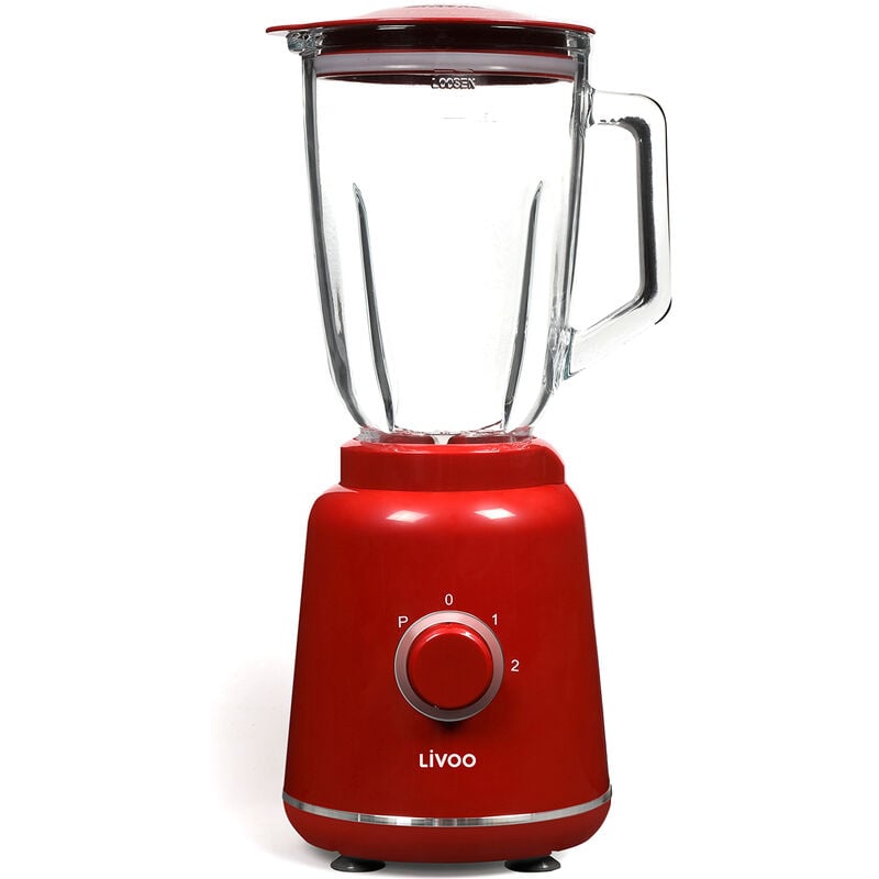 Frullatore 1,5l 800w rosso - dop220r Livoo