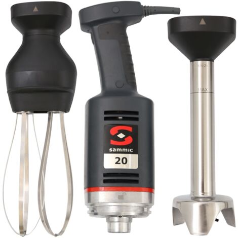 Frullatore a immersione con braccio mescolatore e sbattitore MB-21 300 W - Sammic 3030634
