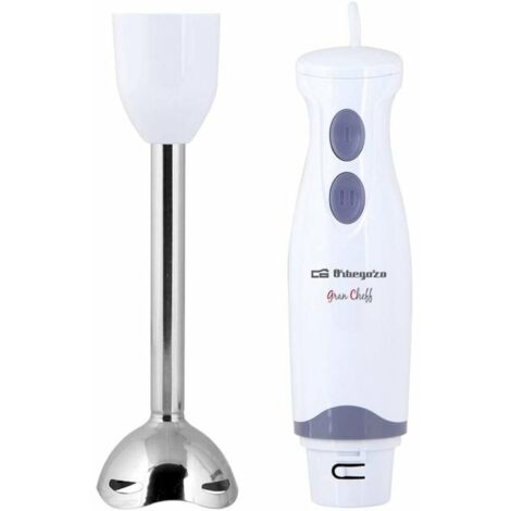 Frullatore a immersione in acciaio inox 400w con acc bt-1320 orbegozo