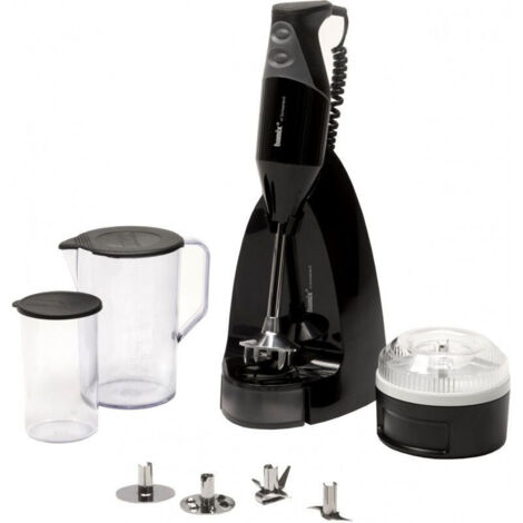 Frullatore a immersione multifunzione nero da 250w - mx100239 - bamix